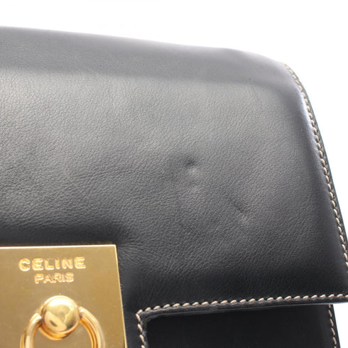 Vintage Logo Top Handle Bag Leather Small