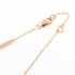 Sweet Alhambra Pendant Necklace 18K Rose Gold and Carnelian