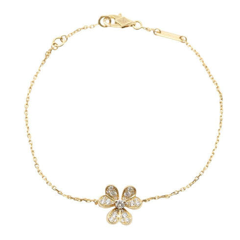 Frivole Bracelet 18K Yellow Gold Mini with Diamond