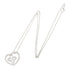 Pendant Necklace 18K White Gold With Diamond