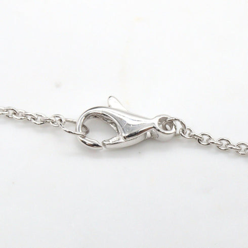 Pendant Necklace 18K White Gold With Diamond
