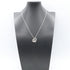 Pendant Necklace 18K White Gold With Diamond