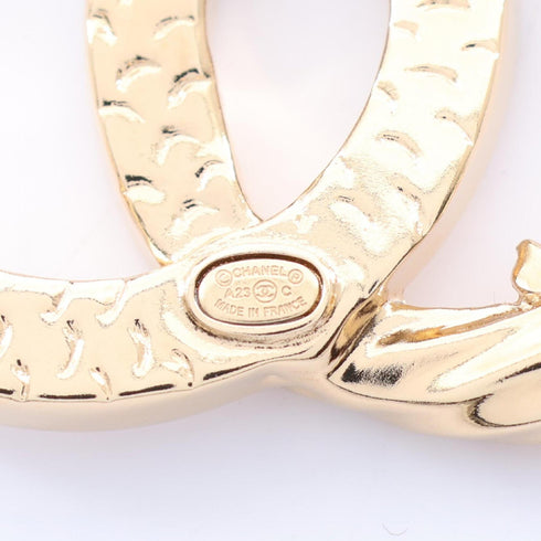 CC Logo Brooch Metal