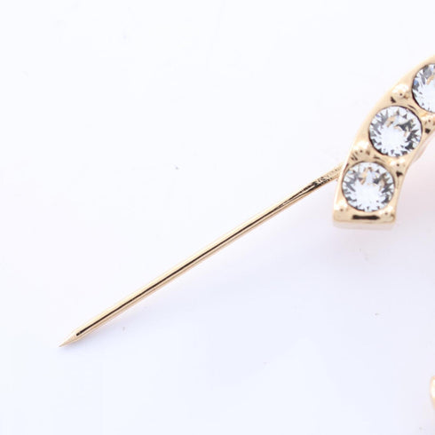 CC Logo Brooch Metal