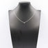 Elsa Peretti Diamonds By The Yard Pendant Necklace Sterling Silver and Diamond
