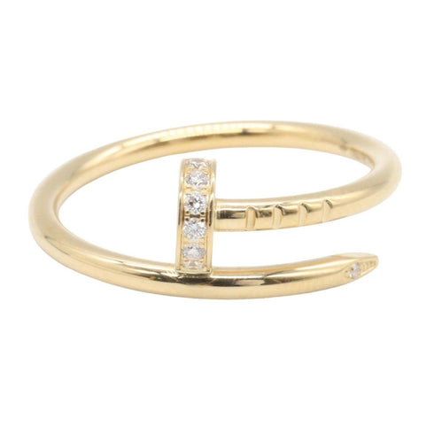 Juste un Clou Ring 18K Rose Gold Small with Diamond