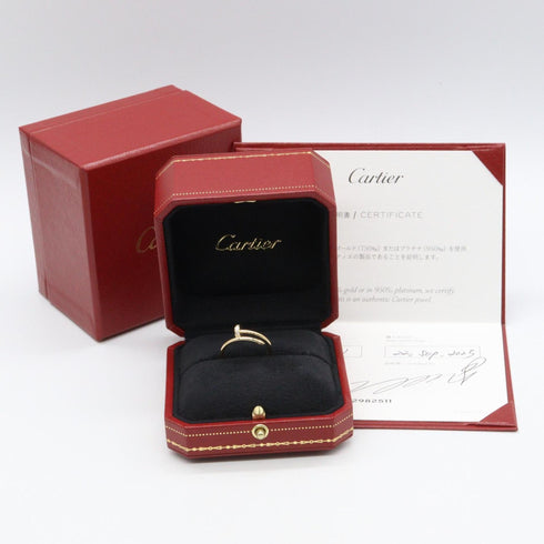 Juste un Clou Ring 18K Rose Gold Small with Diamond