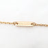 Sweet Alhambra Pendant Necklace 18K Rose Gold and Carnelian