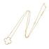 Vintage Alhambra Pendant Necklace 18K Yellow Gold