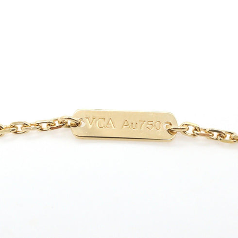 Vintage Alhambra Pendant Necklace 18K Yellow Gold