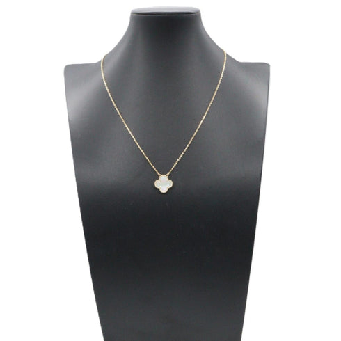 Vintage Alhambra Pendant Necklace 18K Yellow Gold
