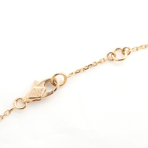 Pendant Necklace 18K Rose Gold with Carnelian