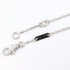 Sweet Alhambra Bracelet Sterling Silver and 18K White Gold