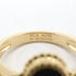 Vintage Alhambra Ring 18K Yellow Gold and Onyx
