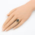 Vintage Alhambra Ring 18K Yellow Gold and Onyx