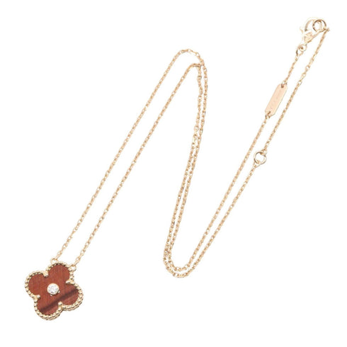 Vintage Alhambra Pendant Necklace 18K Rose Gold
