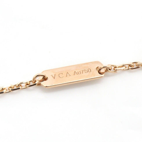 Vintage Alhambra Pendant Necklace 18K Rose Gold