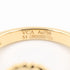 Vintage Alhambra Ring 18K Yellow Gold and Carnelian