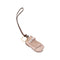 Charm Leather Brown and Pink Handbag Charm