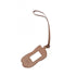 Charm Leather Brown and Pink Handbag Charm