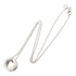 Pendant Necklace 18K White Gold