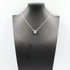 Pendant Necklace 18K White Gold