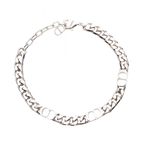 Chain Link Bracelet Metal Silver