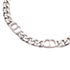 Chain Link Bracelet Metal Silver