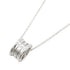 B.Zero1 Pendant Necklace 18K White Gold