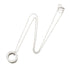 B.Zero1 Pendant Necklace 18K White Gold