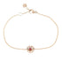 Charm Bracelet 18K Rose Gold With Ruby