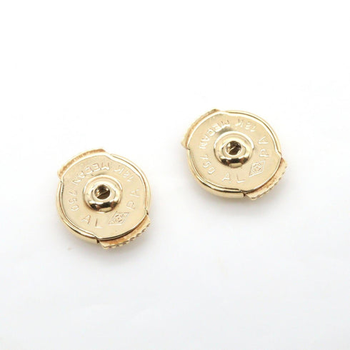 Sweet Alhambra Earrings 18K Yellow Gold and Onyx 18K Yellow Gold