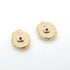 Sweet Alhambra Earrings 18K Yellow Gold and Onyx 18K Yellow Gold