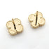 Sweet Alhambra Earrings 18K Yellow Gold and Onyx 18K Yellow Gold