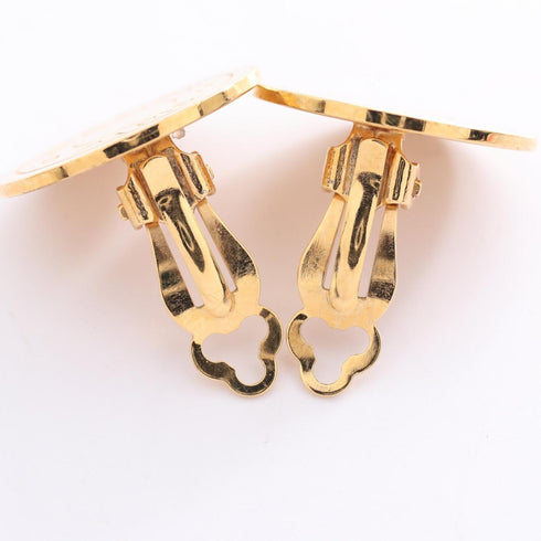 Earrings Gold-Tone Metal