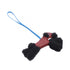 Charm Agneau Milo and Leather Black Blue Bordeaux Handbag Charm