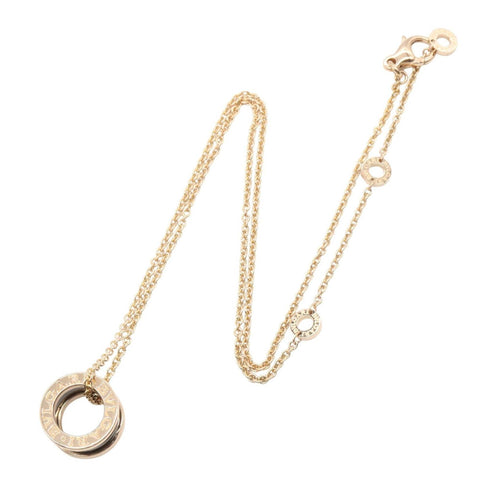 B.Zero1 Pendant Necklace Ceramic and 18K Rose Gold