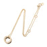 B.Zero1 Pendant Necklace Ceramic and 18K Rose Gold