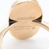 Chaine d'Ancre Verso Ring Ceramic and 18K Rose Gold with Diamond
