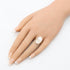Chaine d'Ancre Verso Ring Ceramic and 18K Rose Gold with Diamond
