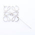 Anagram Brooch Silver Metal