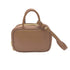 Charm Brown Leather Handbag Charm