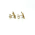 Earrings Gold-Tone Metal
