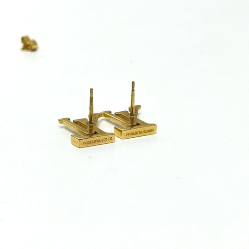 Earrings Gold-Tone Metal