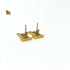 Earrings Gold-Tone Metal