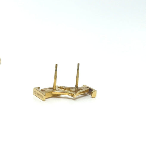 Earrings Gold-Tone Metal