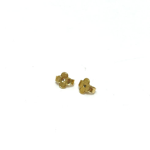 Earrings Gold-Tone Metal