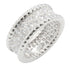 Perlee Ring 18K White Gold with Diamond