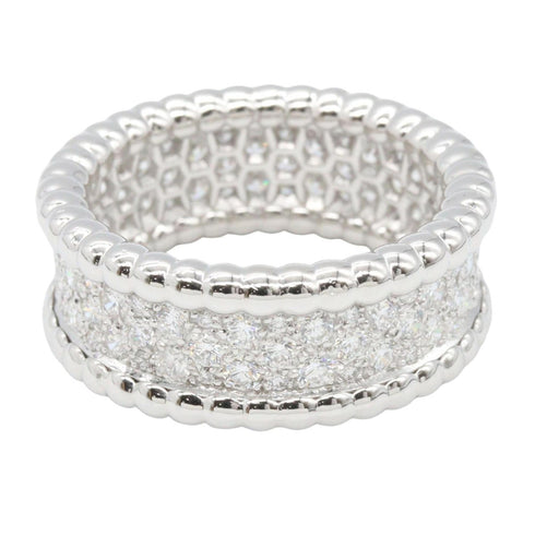 Perlee Ring 18K White Gold with Diamond