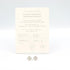 Vintage Alhambra Earrings Sterling Silver and 18K White Gold 18K White Gold